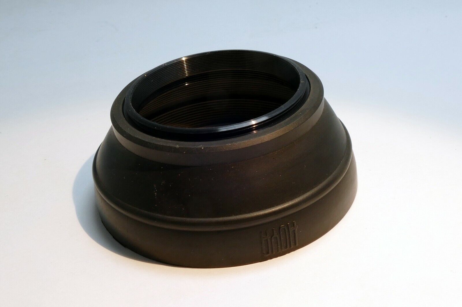 Hoya 49mm rubber lens hood shade  genuine OEM made in Japan vintage