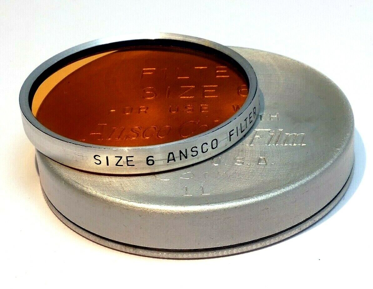Ansco  series 6 VI Conversion No. 11 amber  Filter drop in type