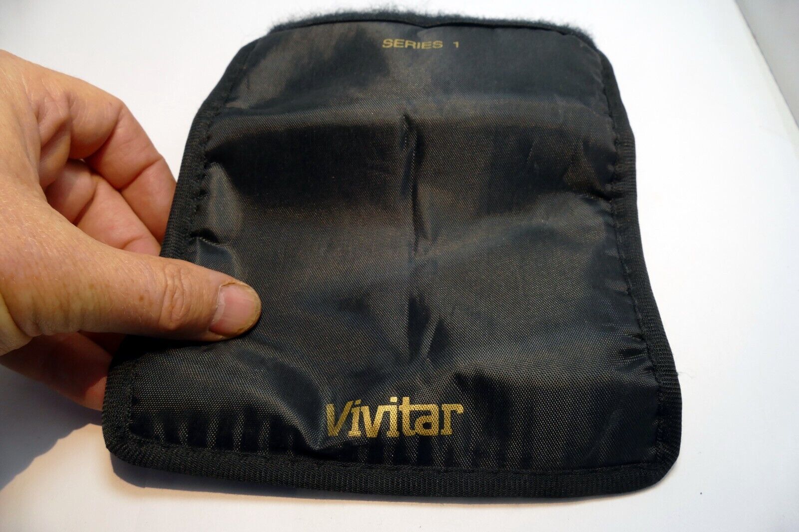 Vivitar Series 1 canvas case soft pouch for Filters 49mm to 58mm