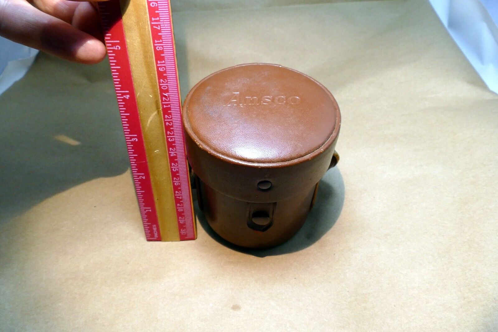 Ansco  Lens case small 3X3"  Agfa