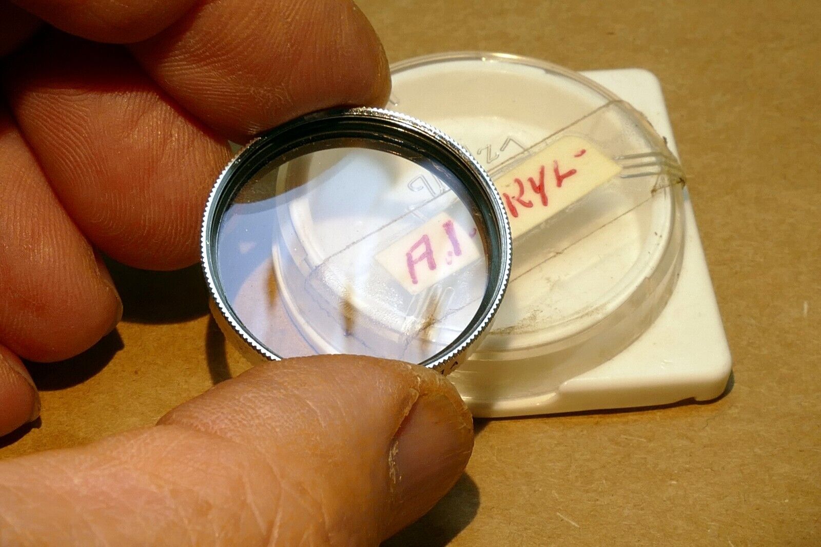 27mm Walz #105 1A Skylight  Filter for Contaflex Tenax