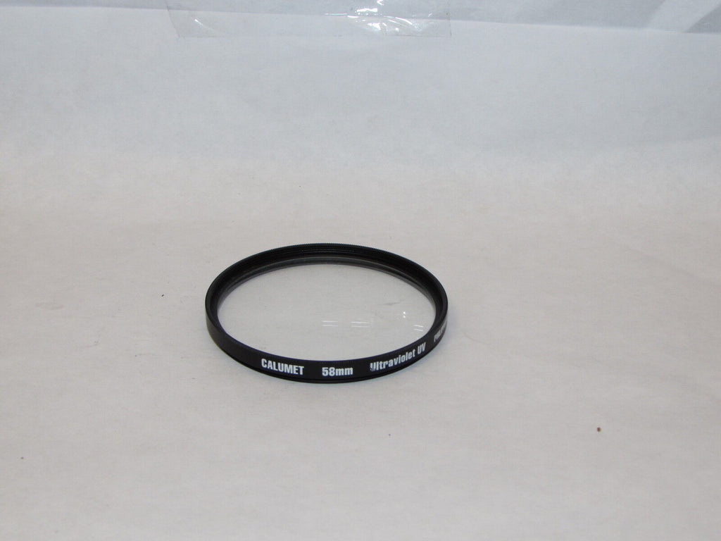 Used Calumet Ultraviolet UV 58mm Lens Filter Made in Philippines O32422