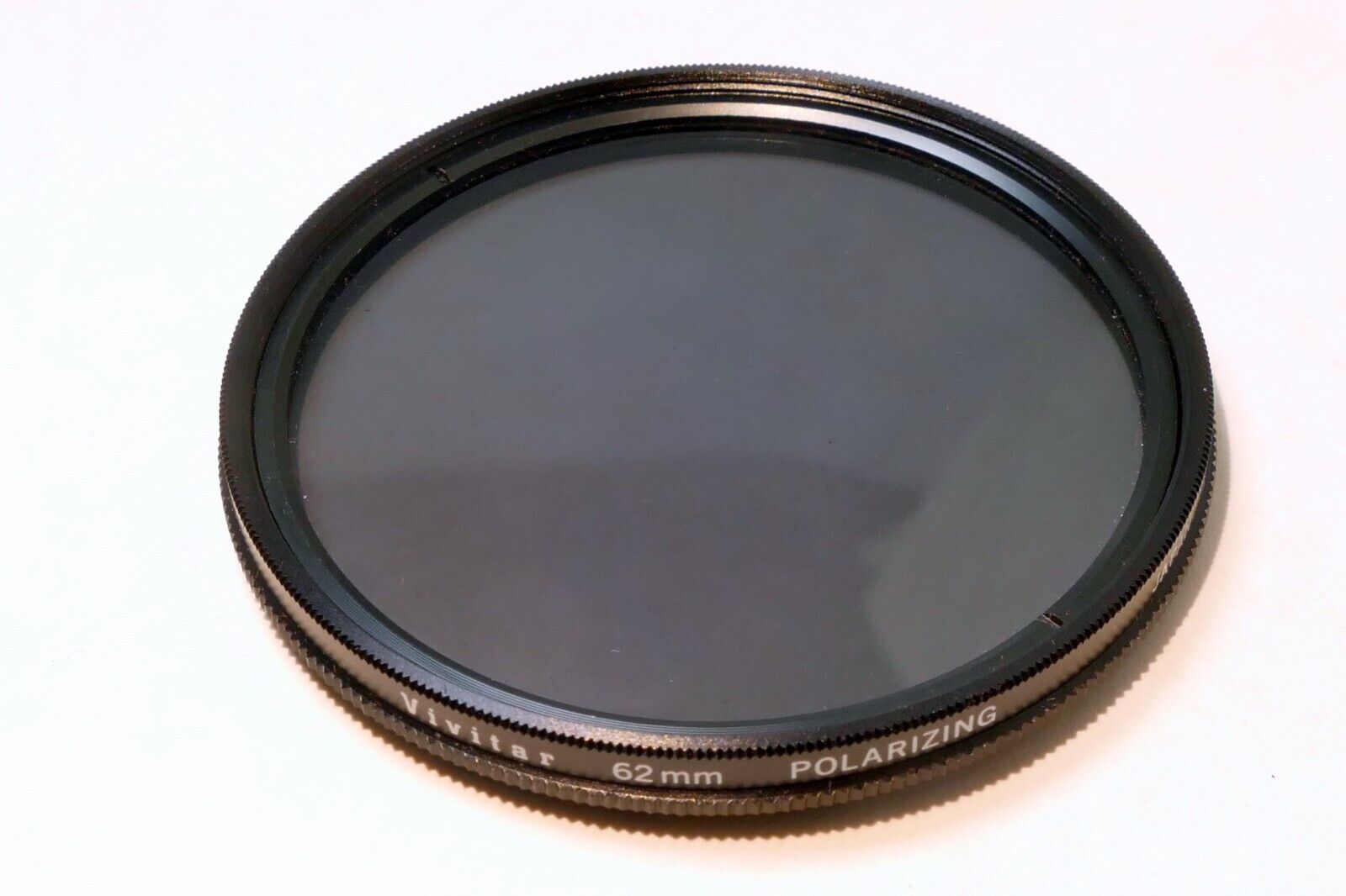 Vivitar 62mm Filter PL polarizing low profile for wide angle  linear