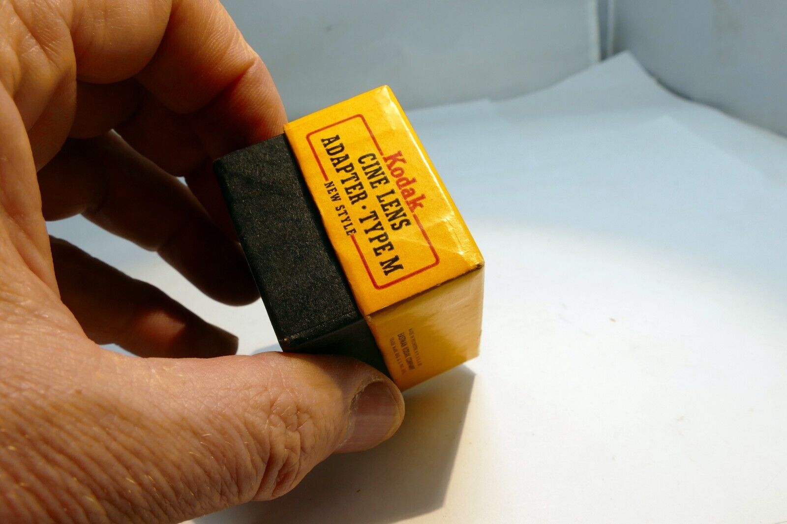 Empty Box from Kodak cine lens adapter - type M
