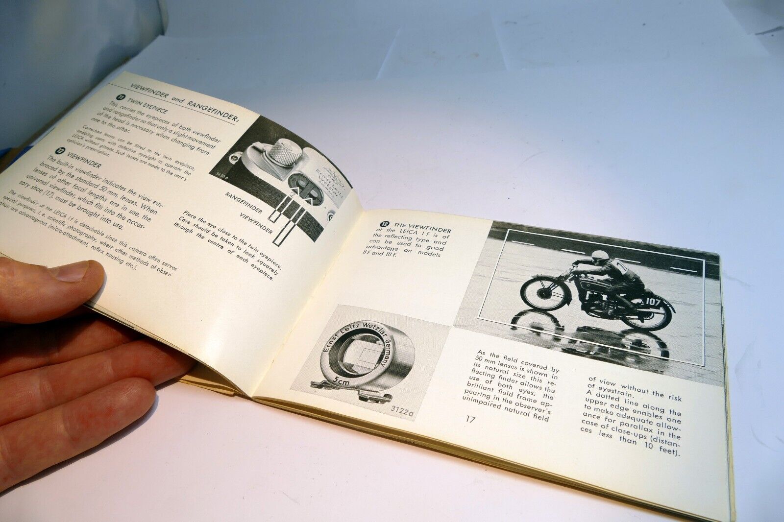 Leica IF IIF IIIF camera Manual Instruction Guide  Book  Germany OEM Genuine