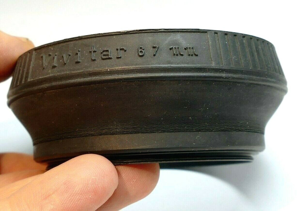 67mm rubber Lens Hood Shade screw in for 70-210mm series 1 f3.8 f3.5