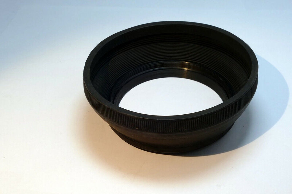67mm Rubber Lens Hood Shade collapsible  telephoto double threaded