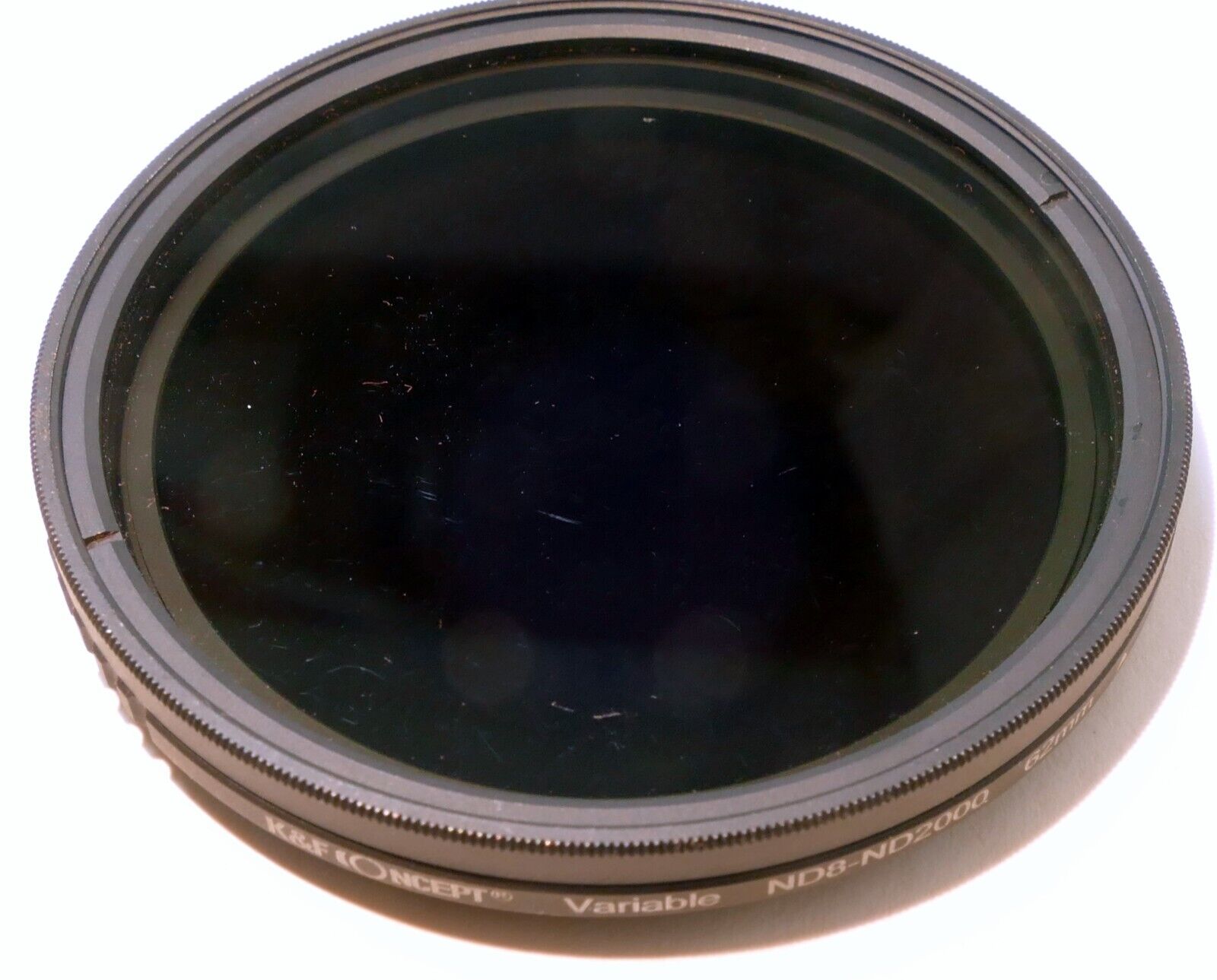 K&F Concept 62mm Filter Neutral Density Variable ND8-ND2000 3-11 Stop adjustable