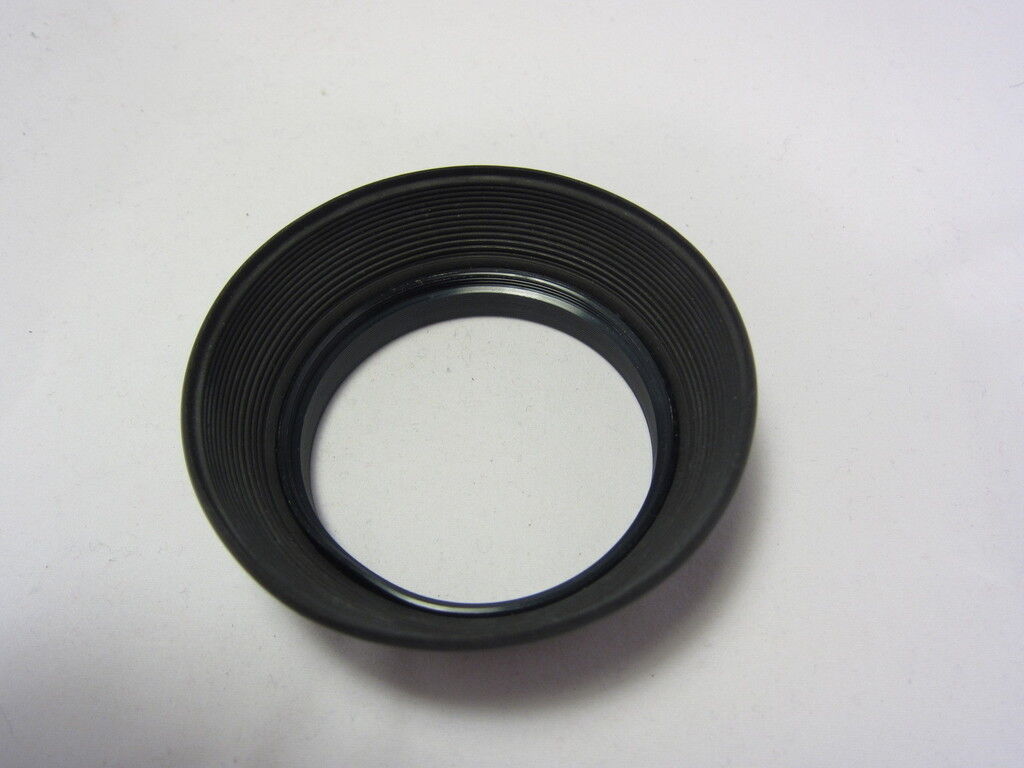 Generic brand  Rubber Lens Hood 55mm Telephoto Good Condition 6206030
