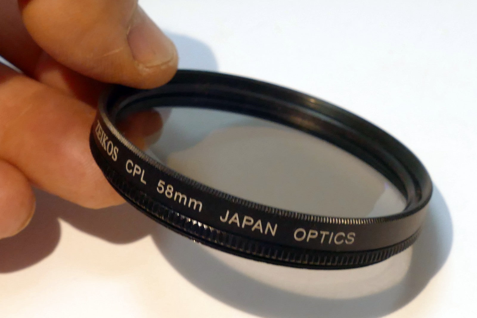 Zeikos Circular Polarizer PL  58mm Filter with coating separation