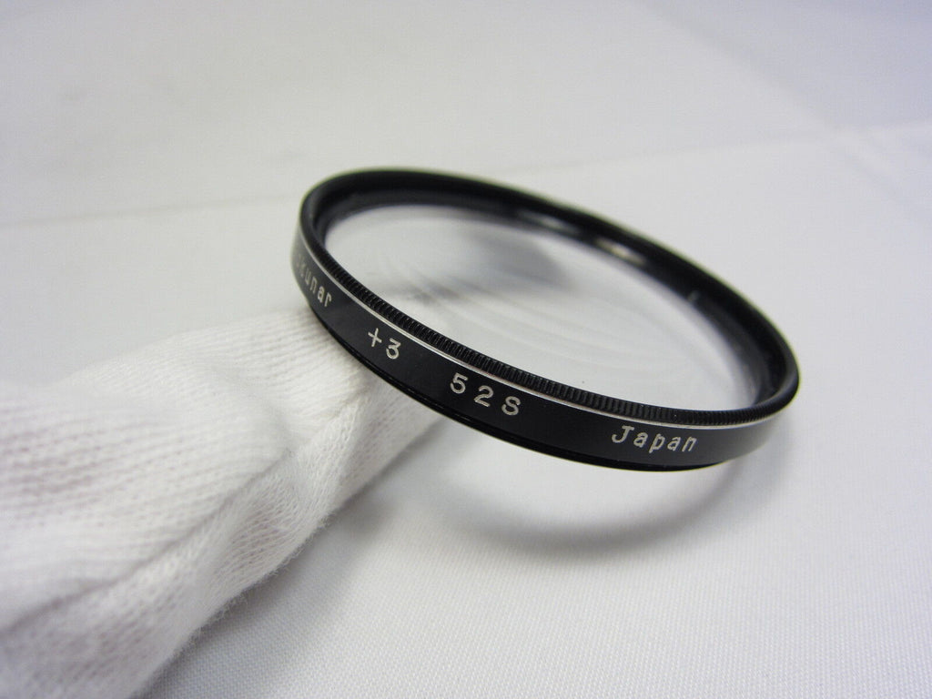 Used ROKUNAR +3 Macro Close-up 52mm 52S Lens Filter Made in JAPAN 6405017