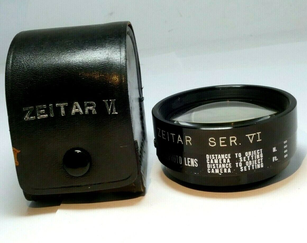 Zeitar series 6 Vi telephoto  AUX 2X Lens 44.5mm threaded screw in