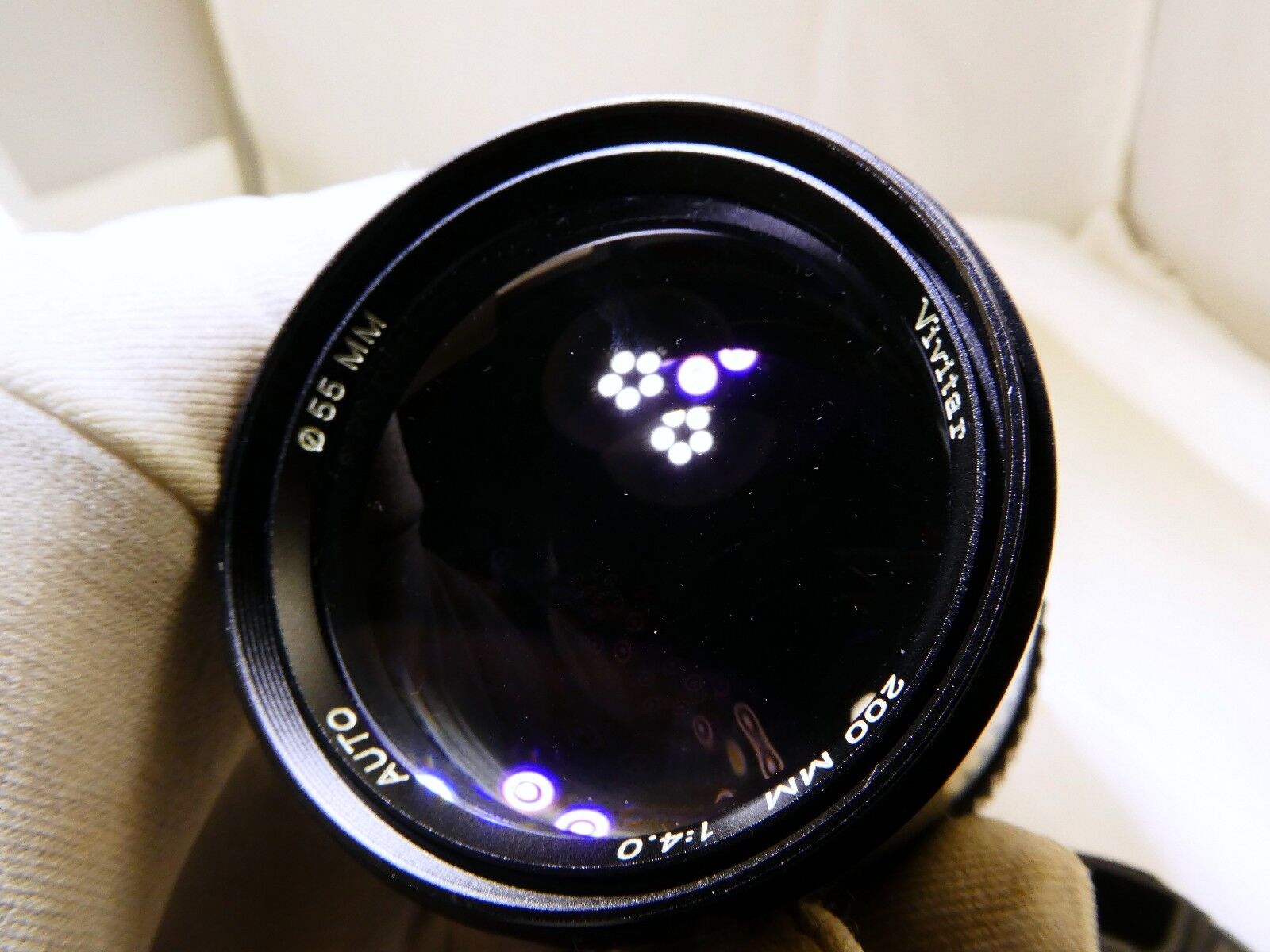 Vivitar 200mm f4.0 PK Lens Manual Focus Telephoto prime with separation
