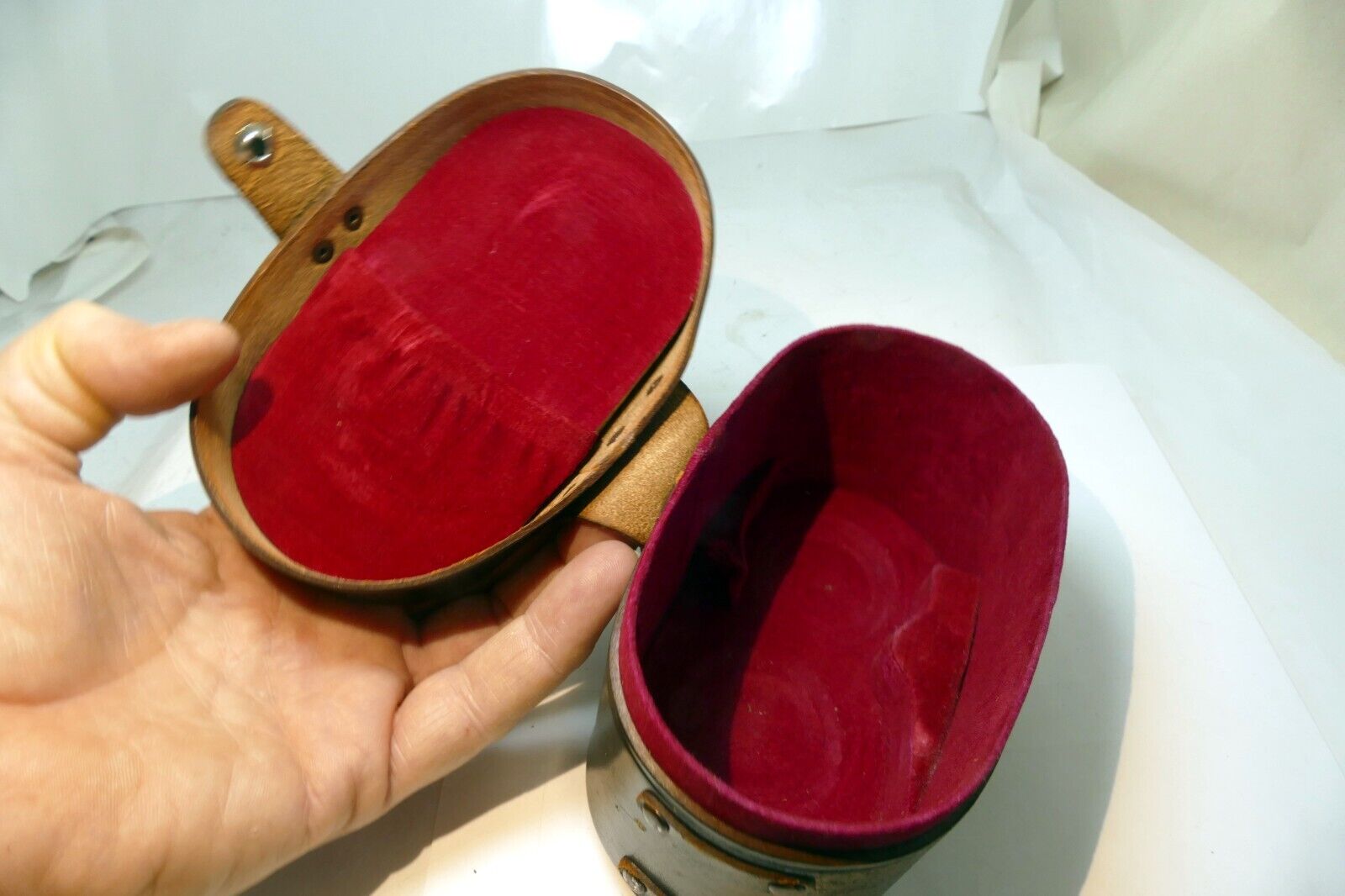 Mamiya Leather case for Sekor 135mm f4.5 TLR hard case (fits 80mm f2.8) lens