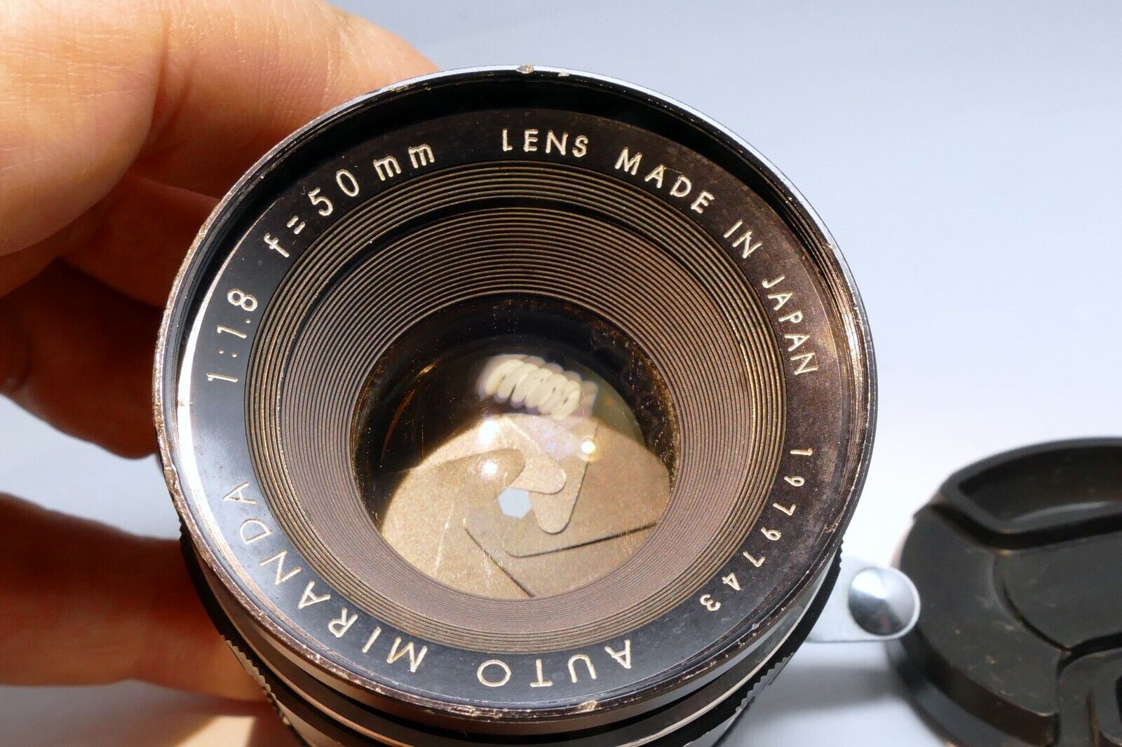 Miranda 50mm f1.8 Prime Lens  w/ fungus spots - AS IS but works
