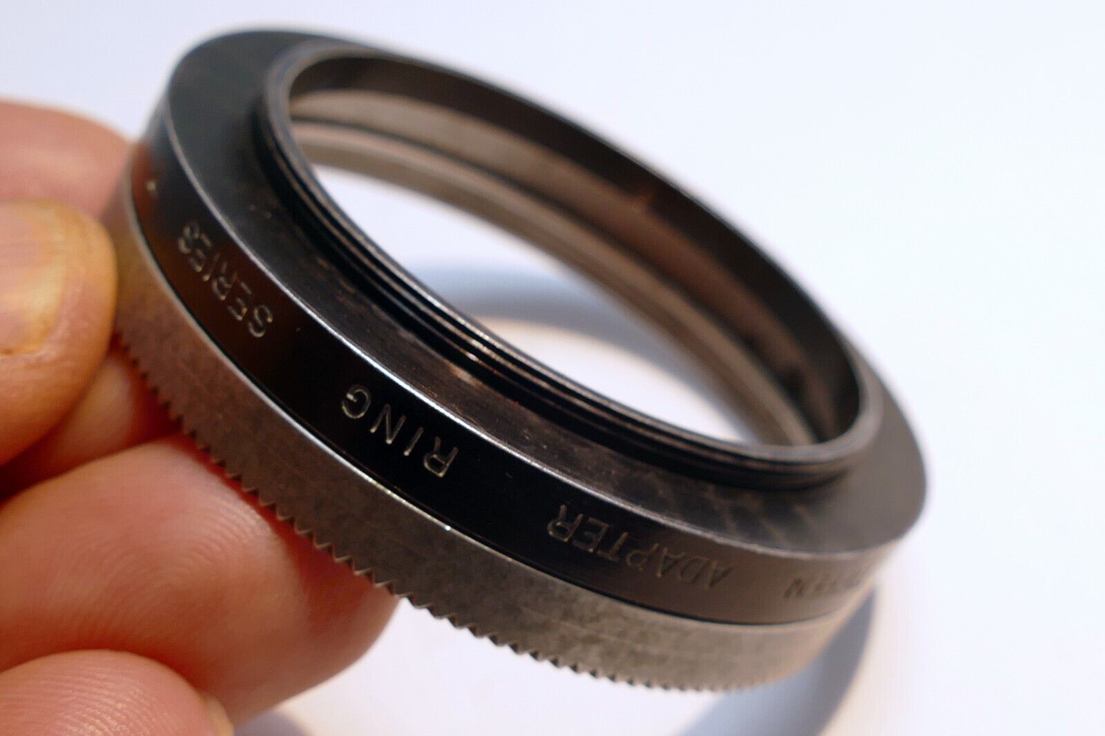 46mm to series 7 VII (54mm) Threaded Step-up Ring adapter filter Holder