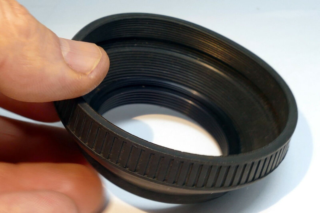 49mm Rubber Lens Hood shade for 50mm f1.7 f1.8 lenses normal threaded