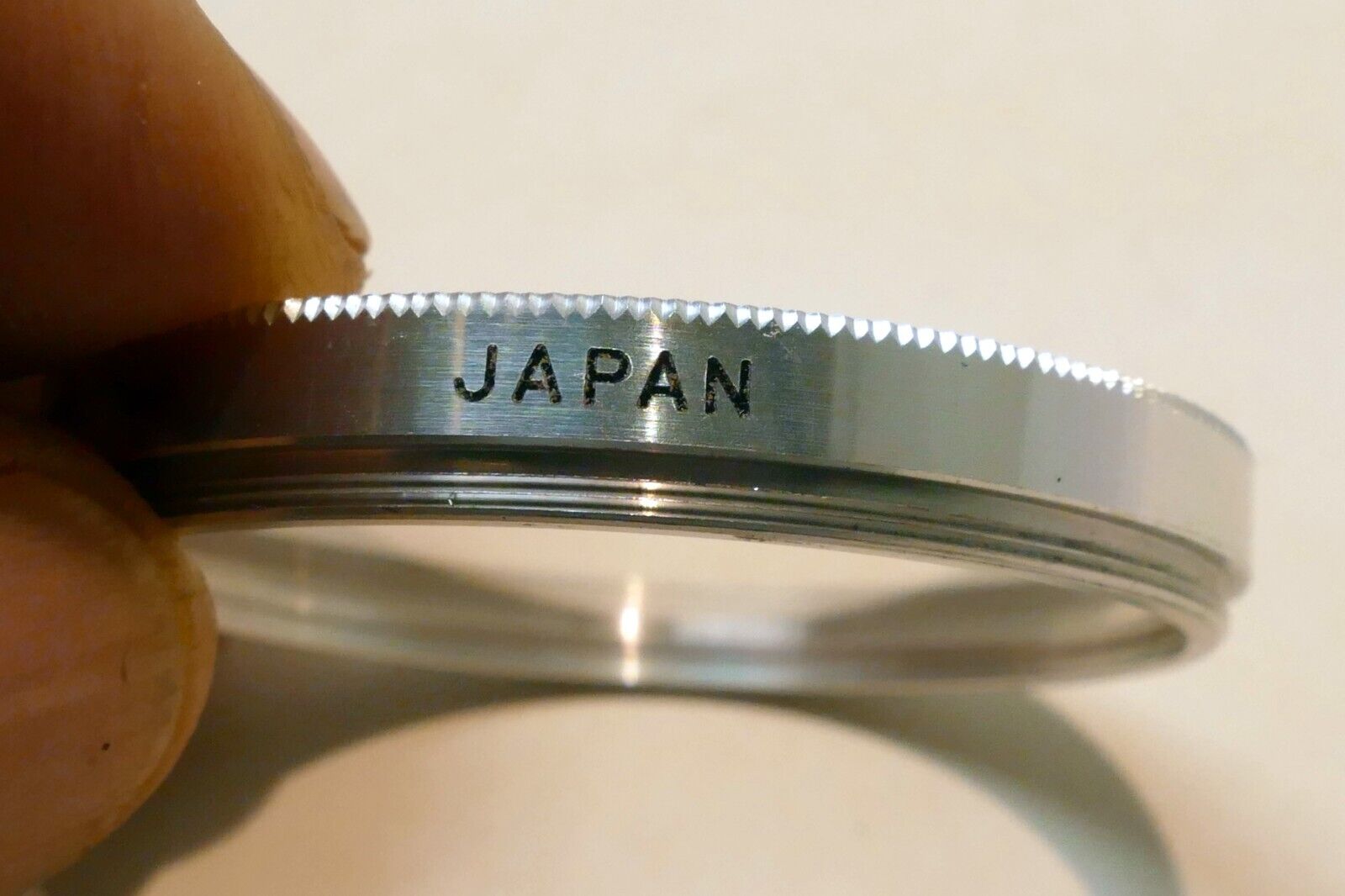 1A 1-A Skylight  40.5mm Lens Filter warming with chrome silver rim