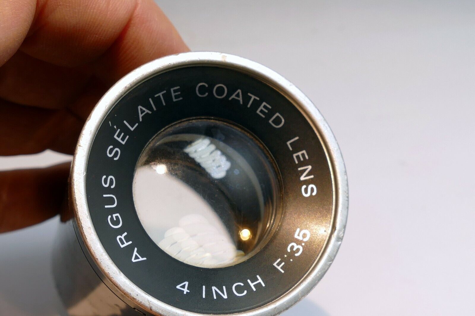 Argus Selaite 4" Inch f3.5  lens for AQT Slide Projector