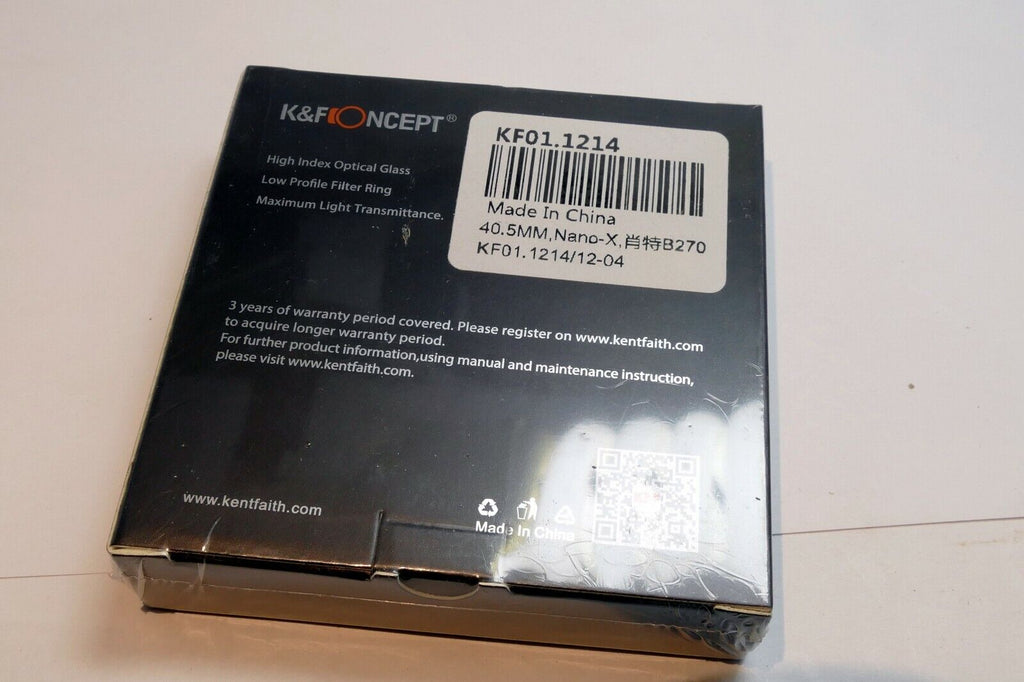 40.5mm K&F Nano X CP-L Lens Filter Circular Polarizer new