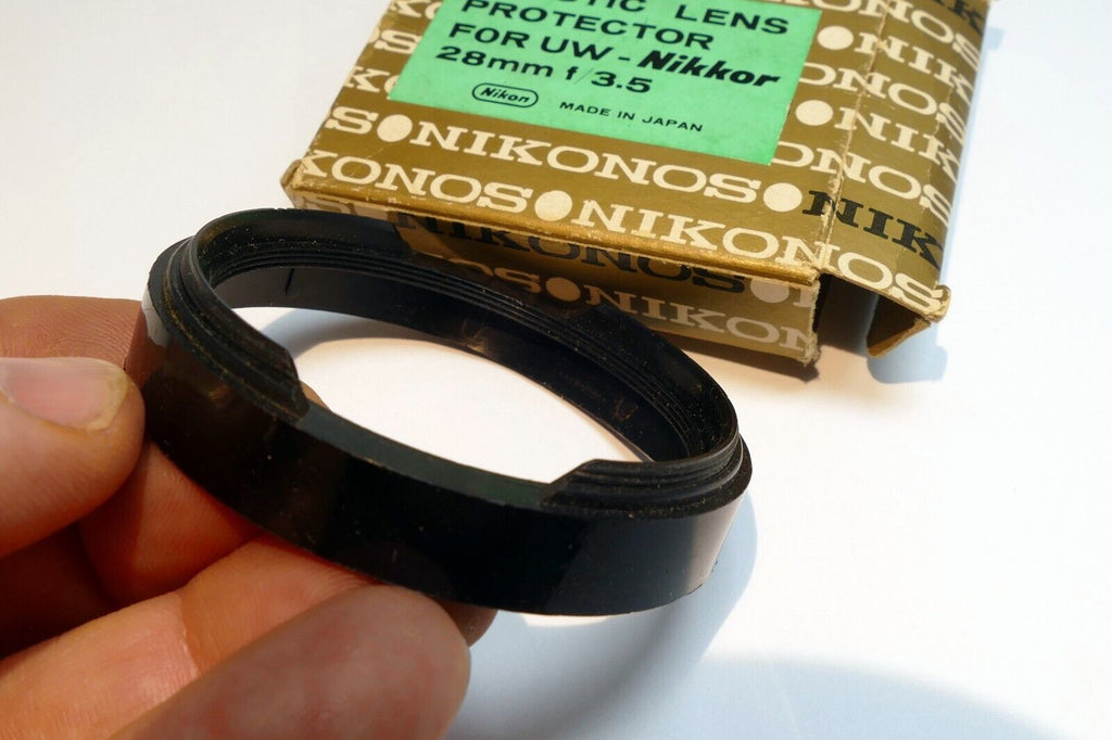 Nikon Lens Protector for UW Nikkor  28mm f3.5 Nikonos underwater lens Hood