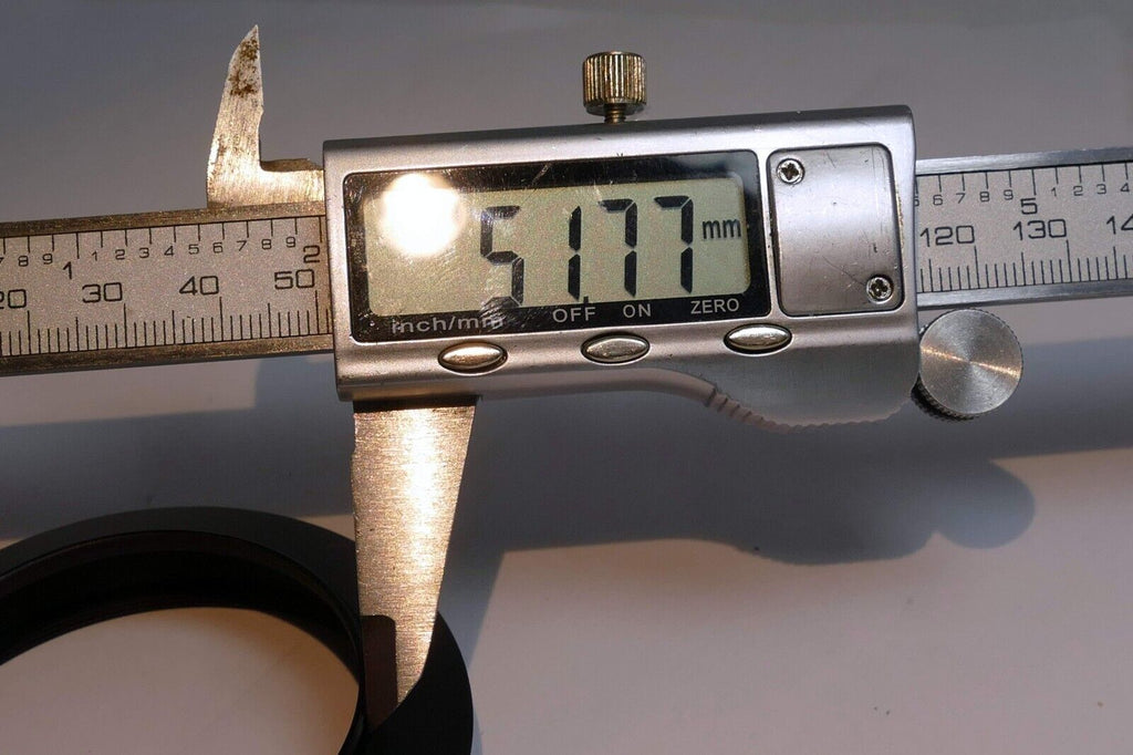 Metal  52mm Lens Hood Shade screw in threaded (67mm front)