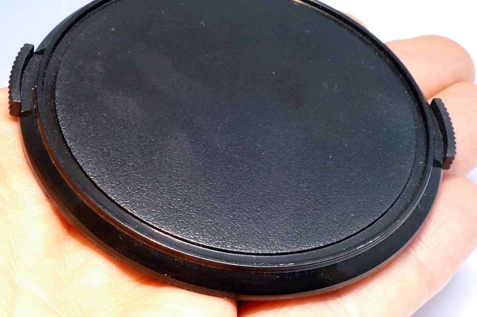 77mm Lens Front Cap  vintage snap on type