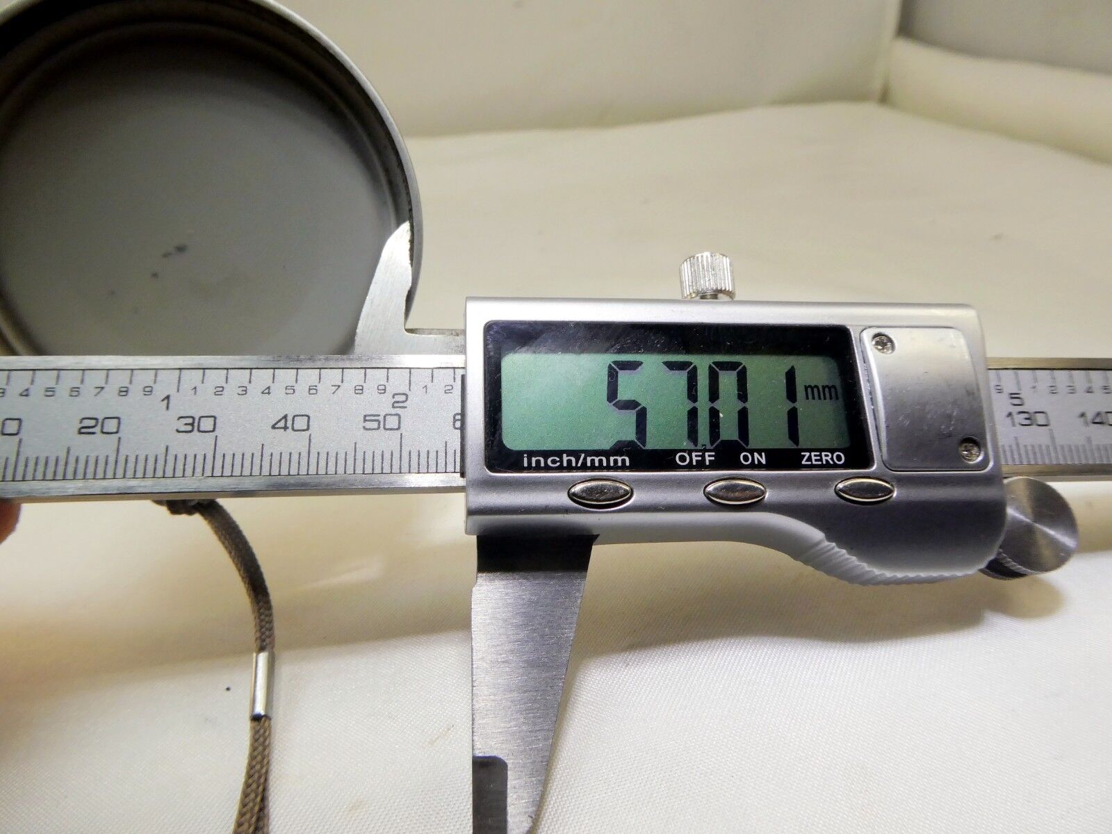 Canon 57mm ID for 54mm rim Front Len Cap slip on Powershot S2 IS cameras VII 7