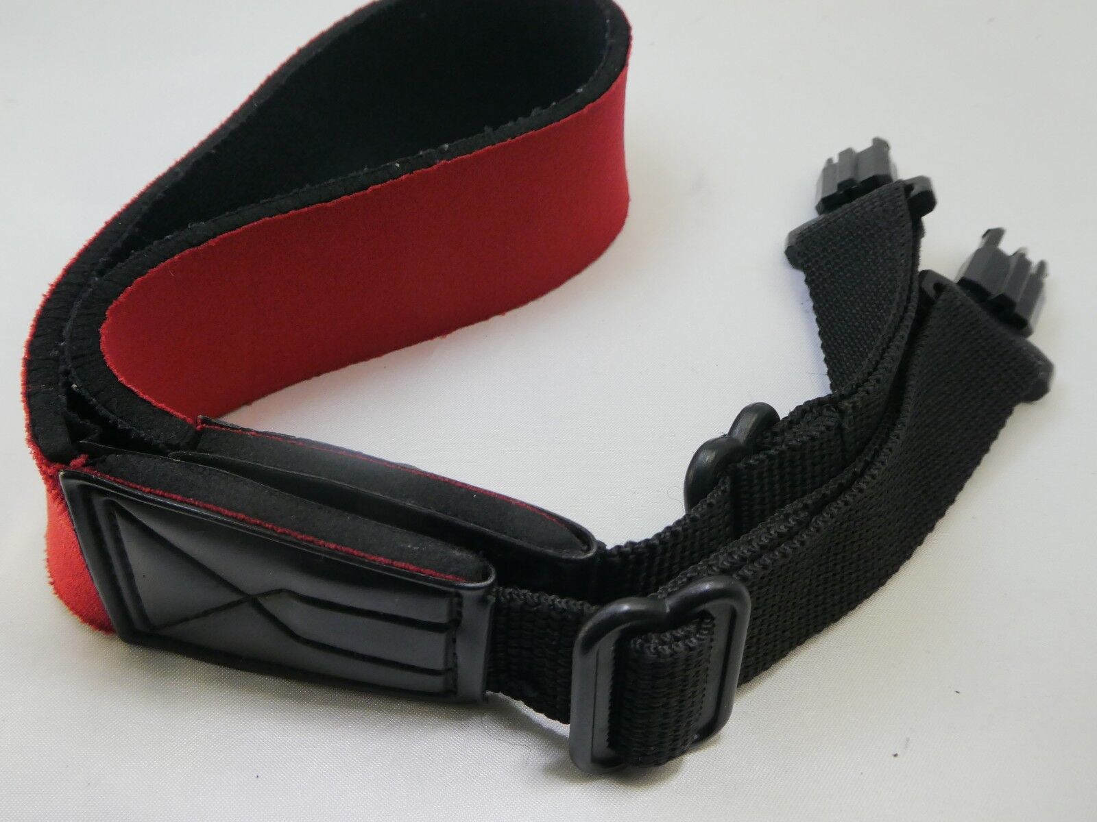 RED Neoprene Camera Neck Shoulder Strap with metal Hooks