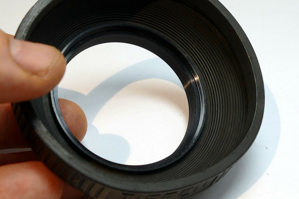 Tiffen 55mm rubber Lens Hood Shade screw in made in USA