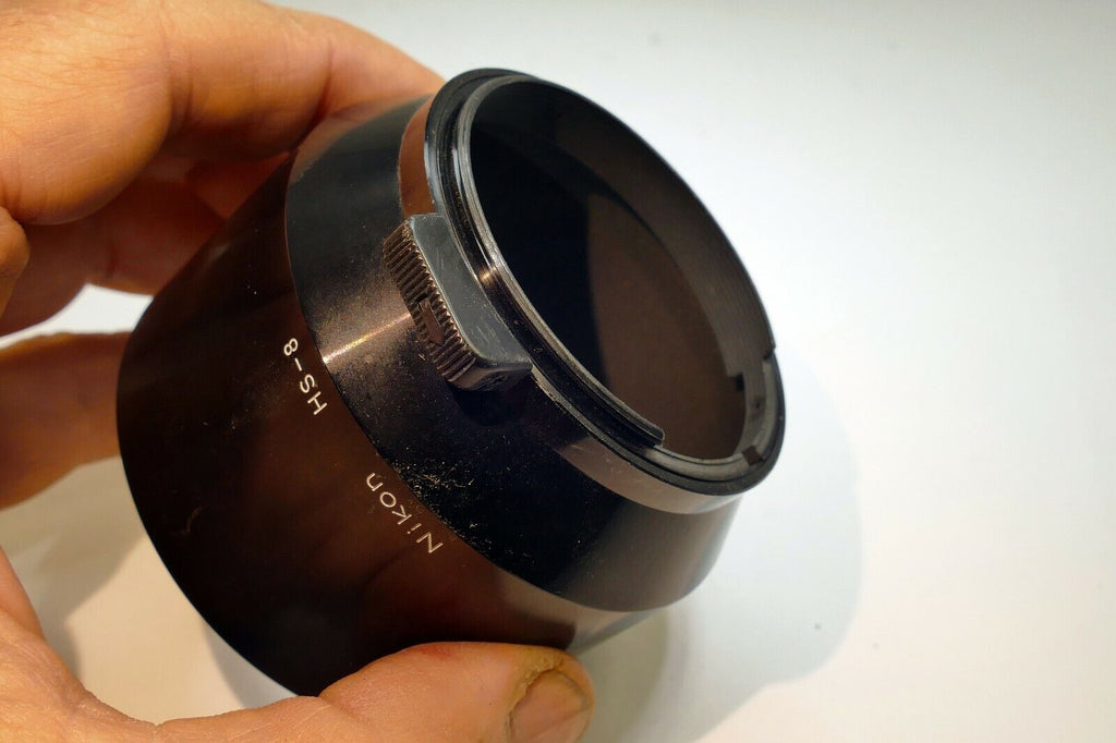 Nikon HS-8 Lens Hood Shade Metal for 105mm f2.5 AI-S Nikkor f4 micro