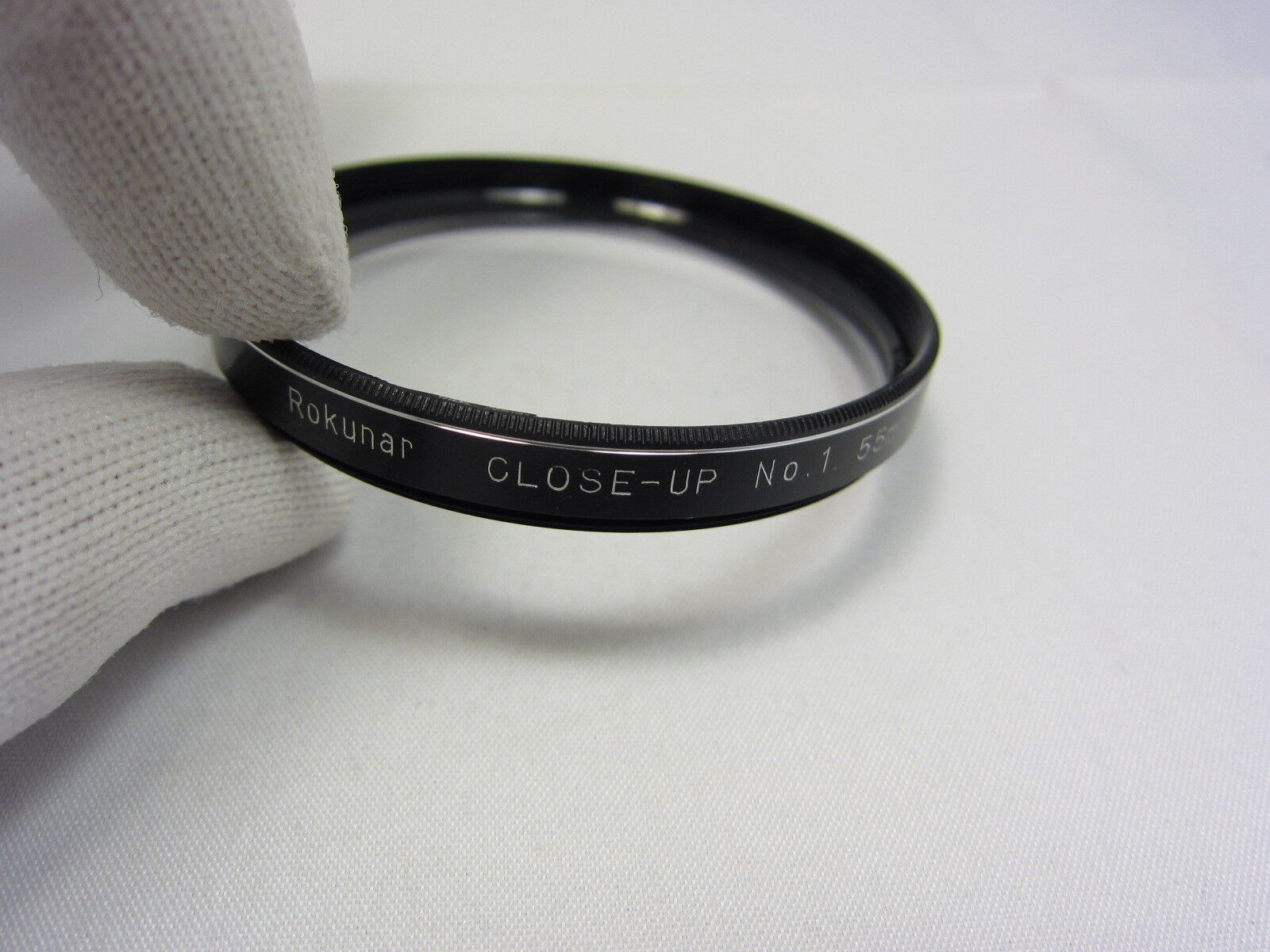 Used Rokunar Close-Up No.1 +1 Macro 55mm Lens Filter Made in Japan N103037