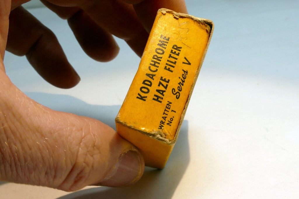 Empty Box from Kodak Kodachrome series 5 V filter