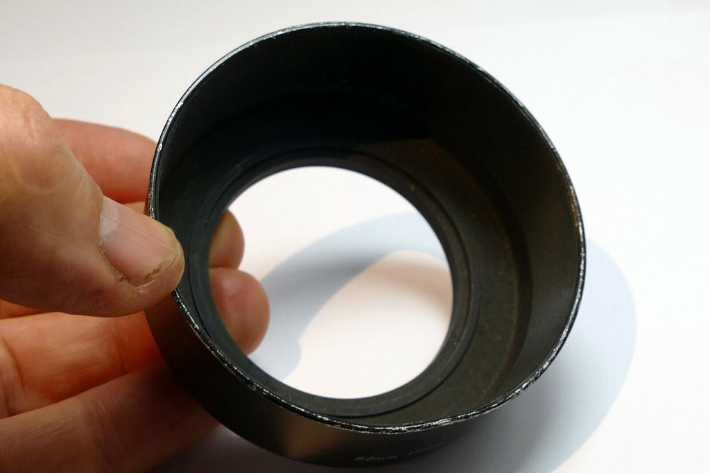 Tiffen 52mm Metal Lens Hood Shade metal screw in type made in USA