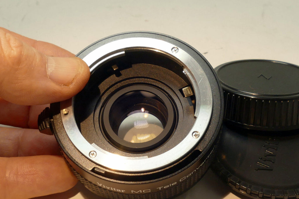 Vivitar 2X-3 Lens Teleconverter for Nikon AI  mount manual focus 70-210mm