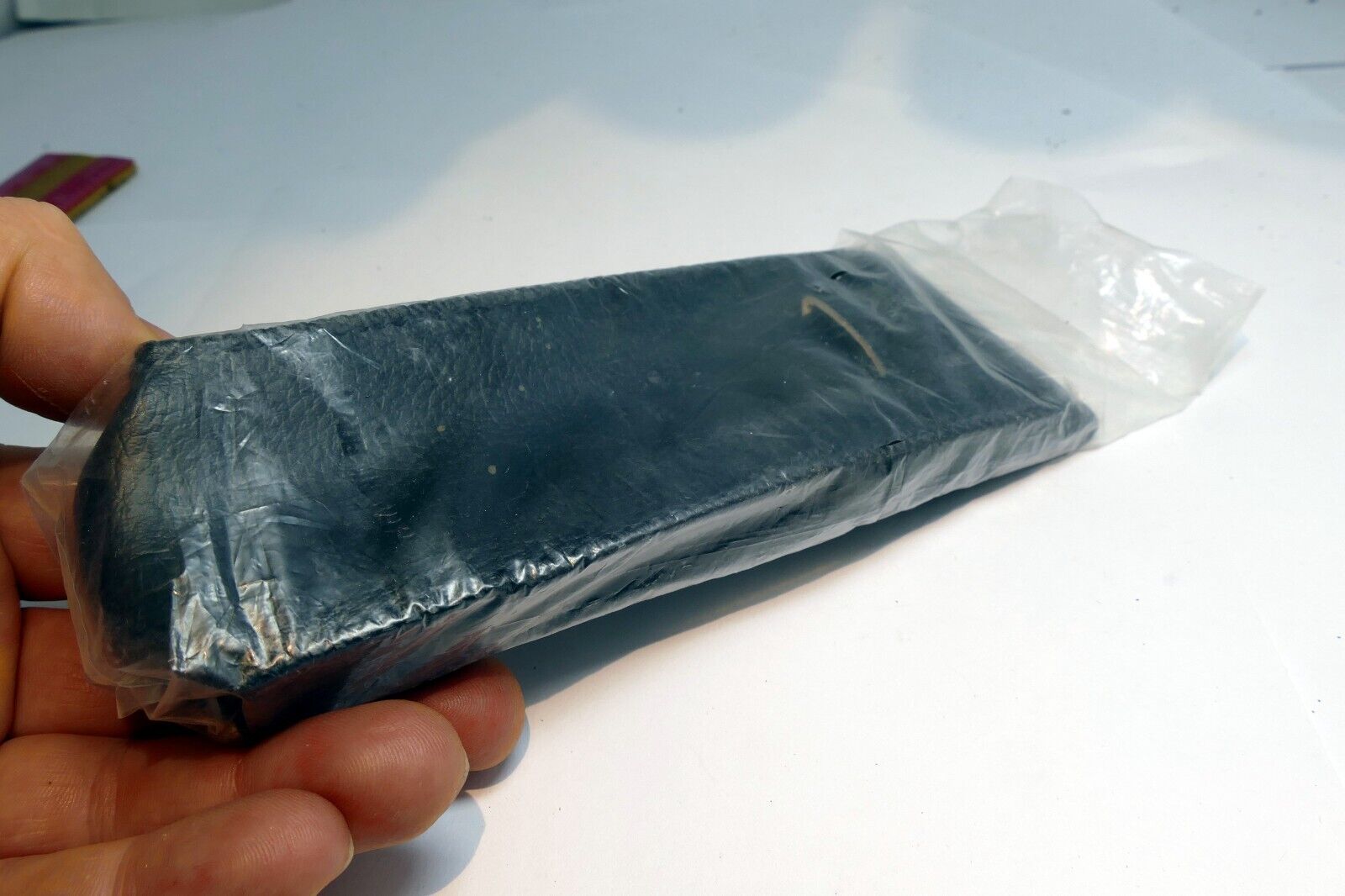 Soft Pouch Case for flash or light meter 6.5X2X1.5" vintage