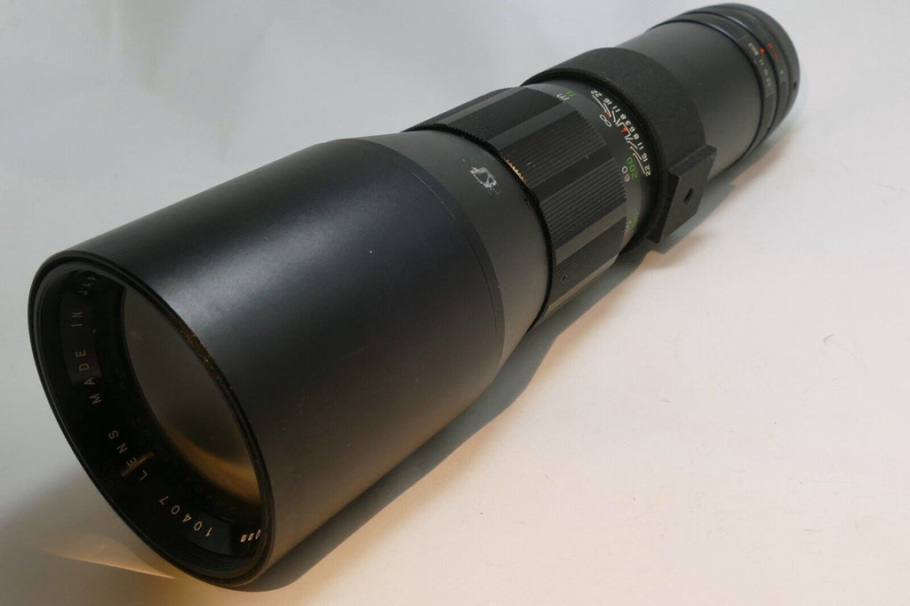 Ricoh Rikenon PK 400mm f6.3 Lens T2 mount - parts or repair - Not working AS IS
