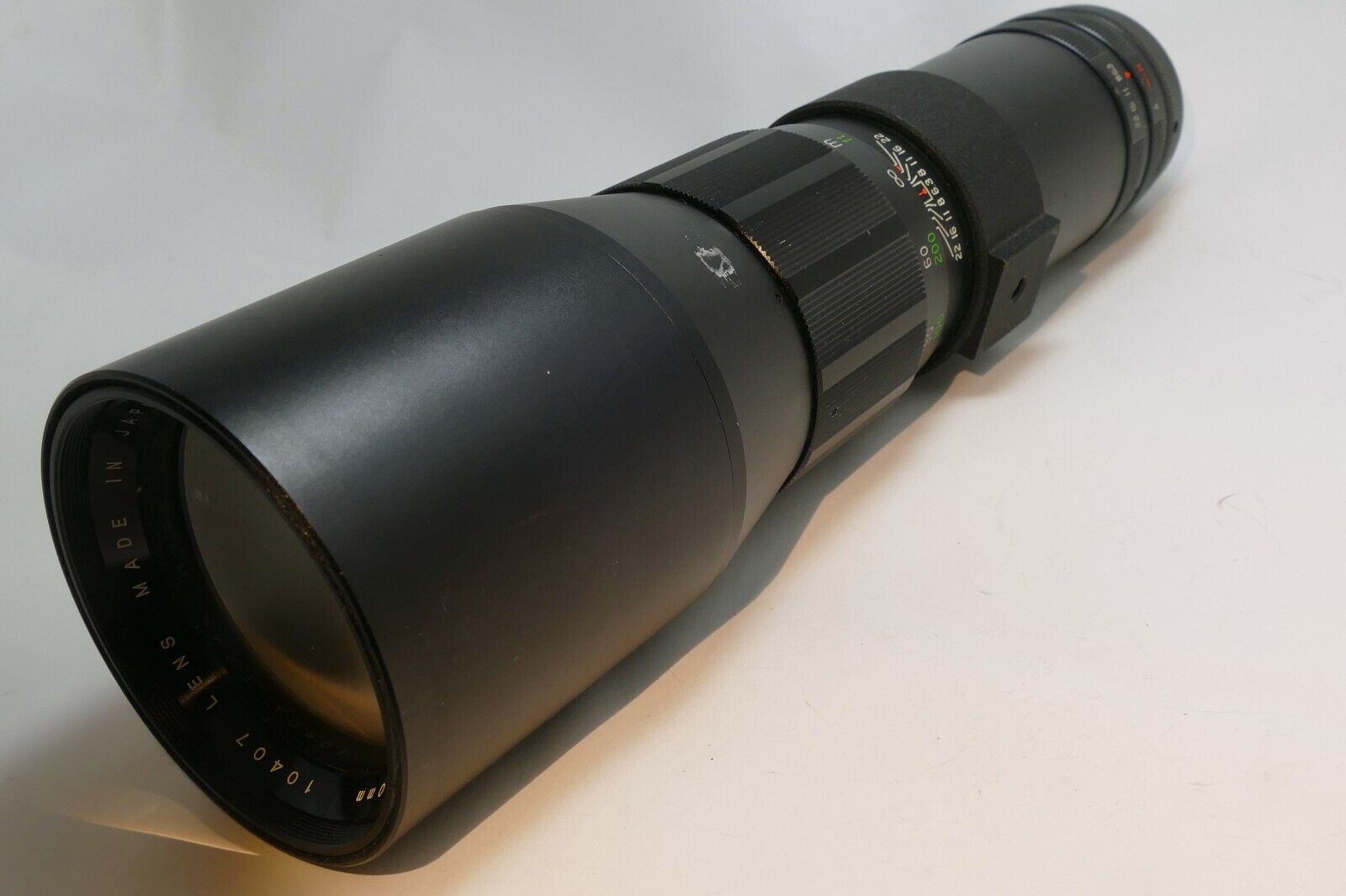 Ricoh Rikenon PK 400mm f6.3 Lens T2 mount - parts or repair - Not working AS IS