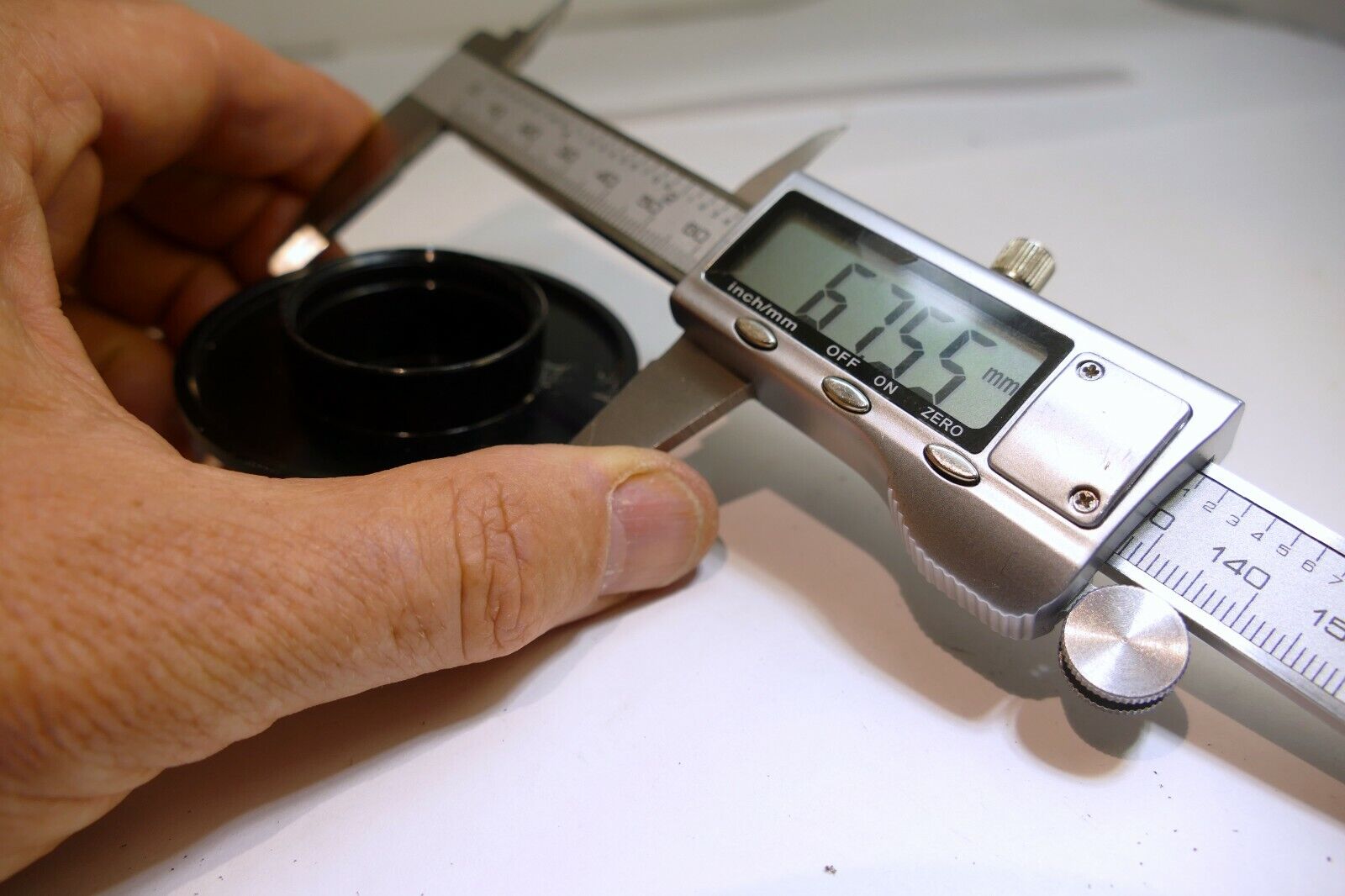 Front CAP for CANON FD-EF lens adapter 1.26X screw in type  34mm OD genuine