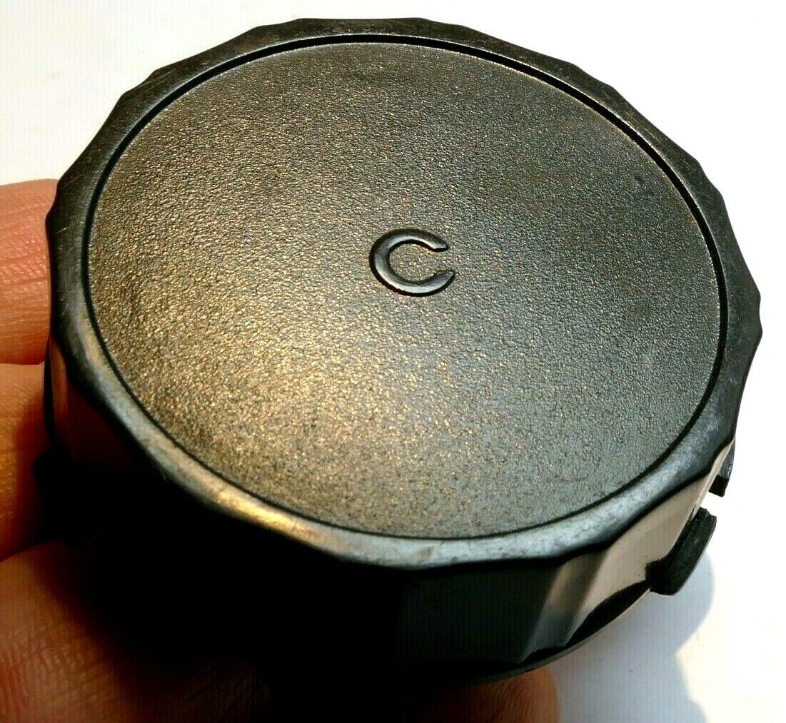 SOLIGOR "C" Rear FD Cap Lens Plastic Canon FL manual focus breech lock 28mm