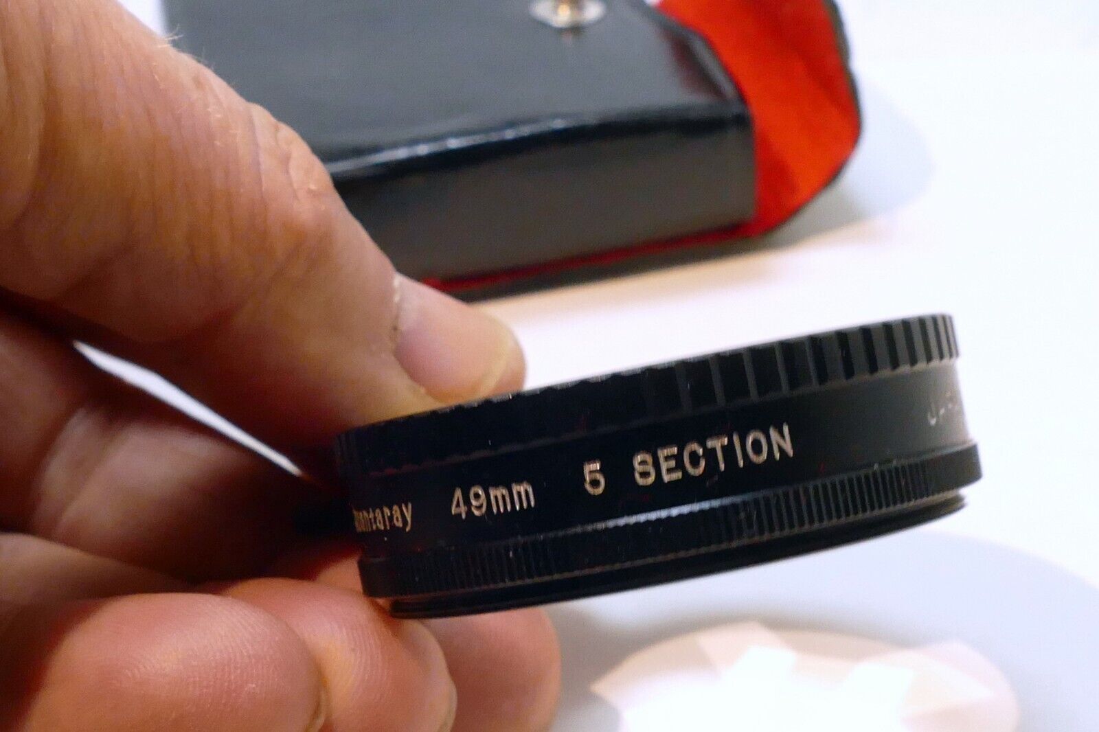 Quantaray  49mm Lens Filter 5 Section special effect multi-vision image