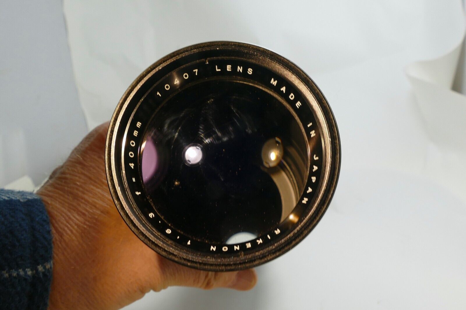 Ricoh Rikenon PK 400mm f6.3 Lens T2 mount - parts or repair - Not working AS IS