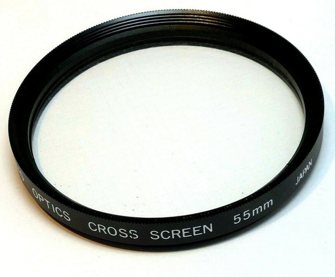 Toyo Optics  55mm Lens Filter CS Cross Screen 4 point Star 2mm