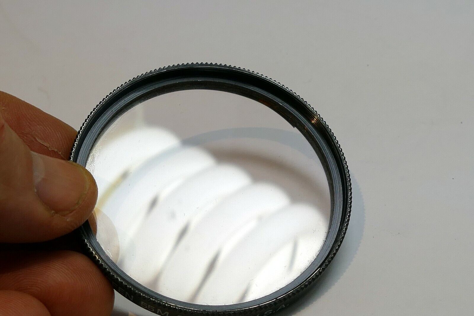 Tiffen 55mm Sky Skylight 1A Lens Filter threaded screw in made in USA