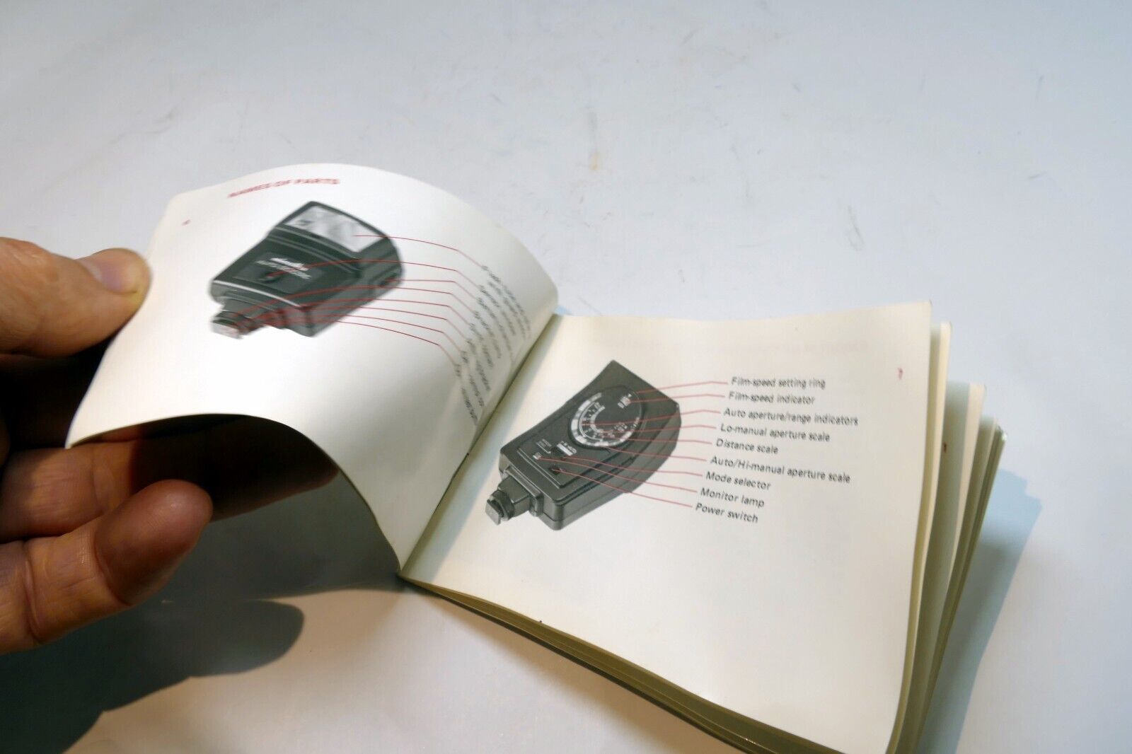 Minolta flash 200X Owner's manual  Instruction Guide E English