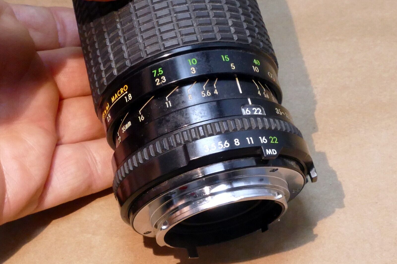 Sigma 35-135mm f3.5-4.5 MD Lens for Minolta - Parts or Repair W/ Haze NOT WORKIN