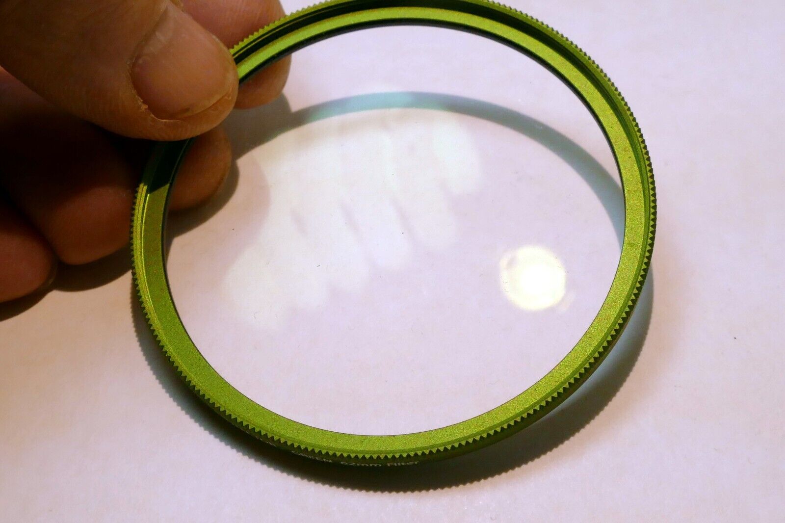 Karma 62mm Filter UV multi-coated protector ME-Foto Green Rim