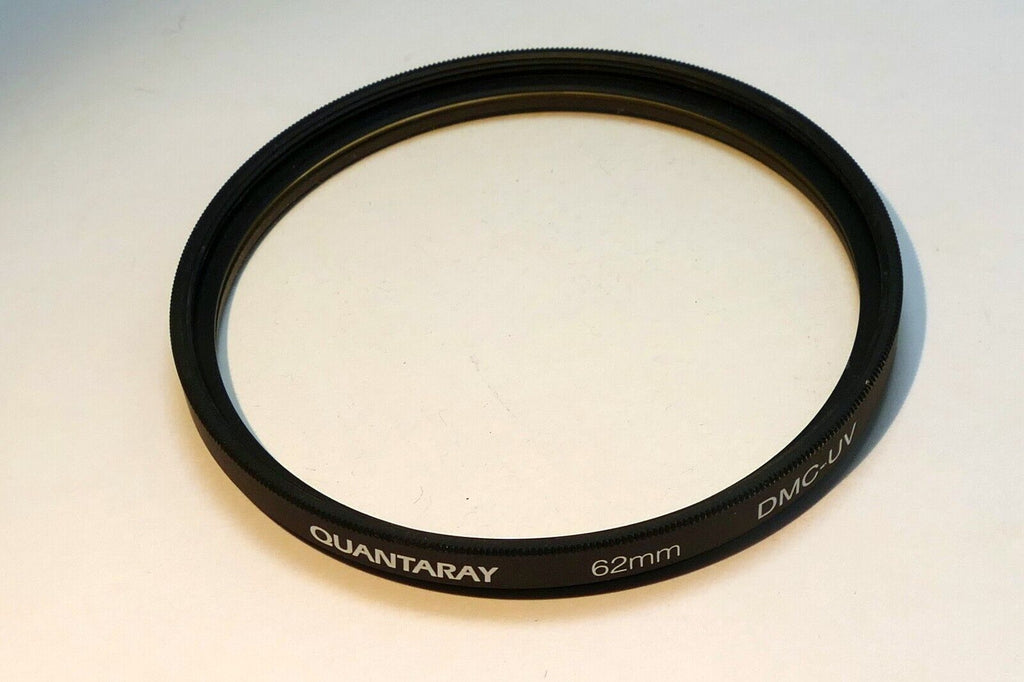 Quantaray  62mm Lens Filter  UV Haze  MC Multi-Coated Digital DMC