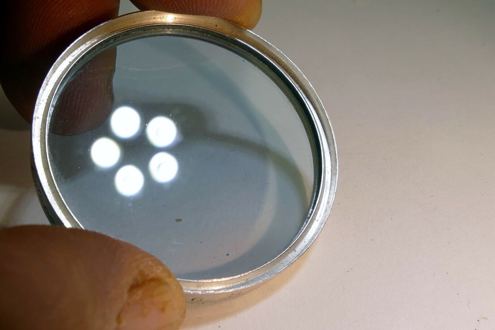 Enteco B-3 Light Blue Lens Filter series 6 VI drop in 41.5mm OD