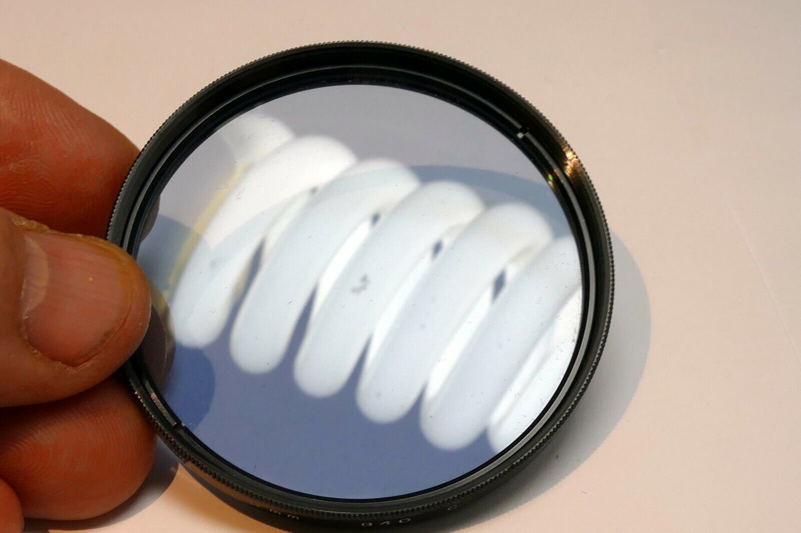 Toshiba 55mm Filter B40C 80C Color Conversion blue cooling made in Japan